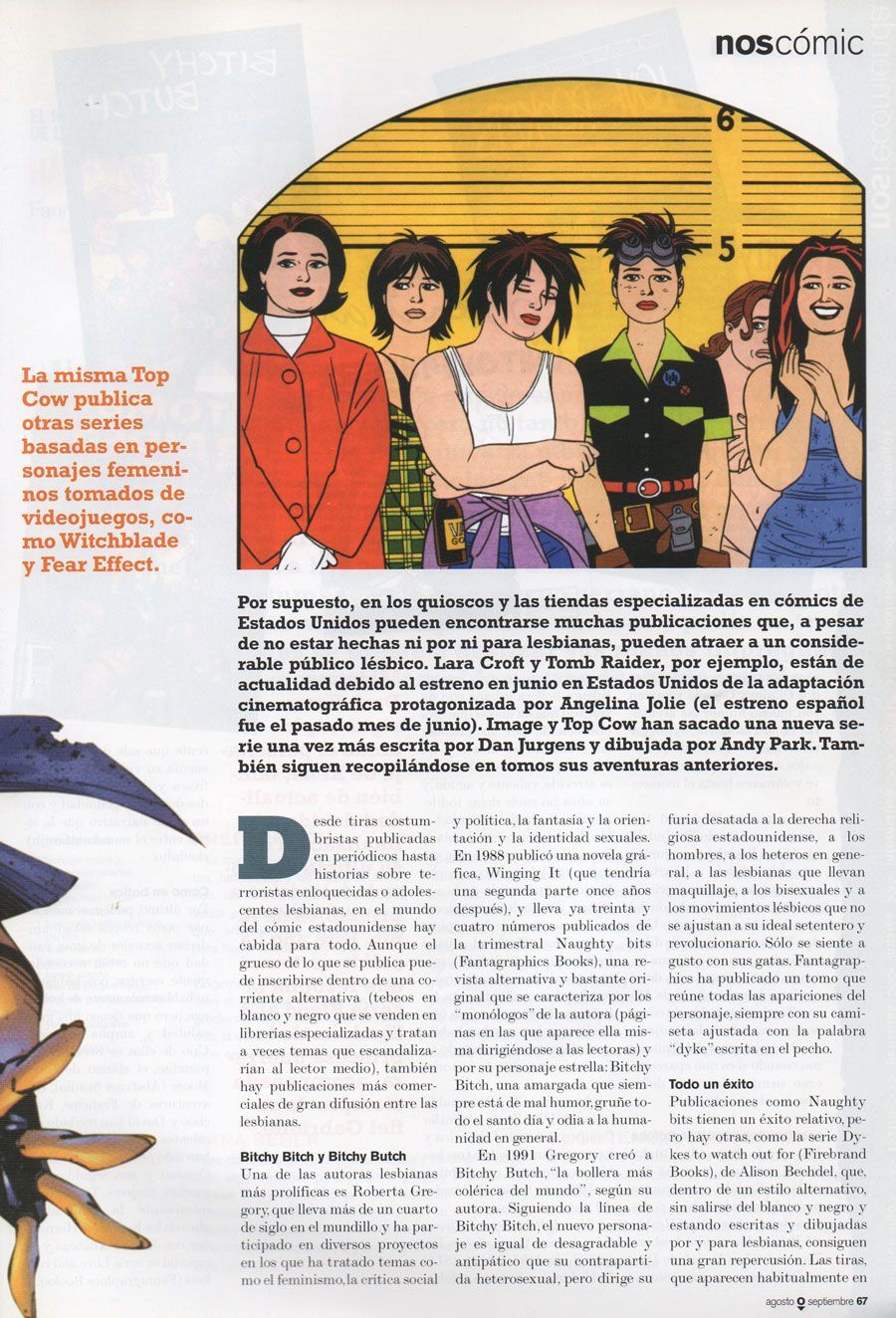 Carlos Mayor | El cómic lésbico en Estados Unidos