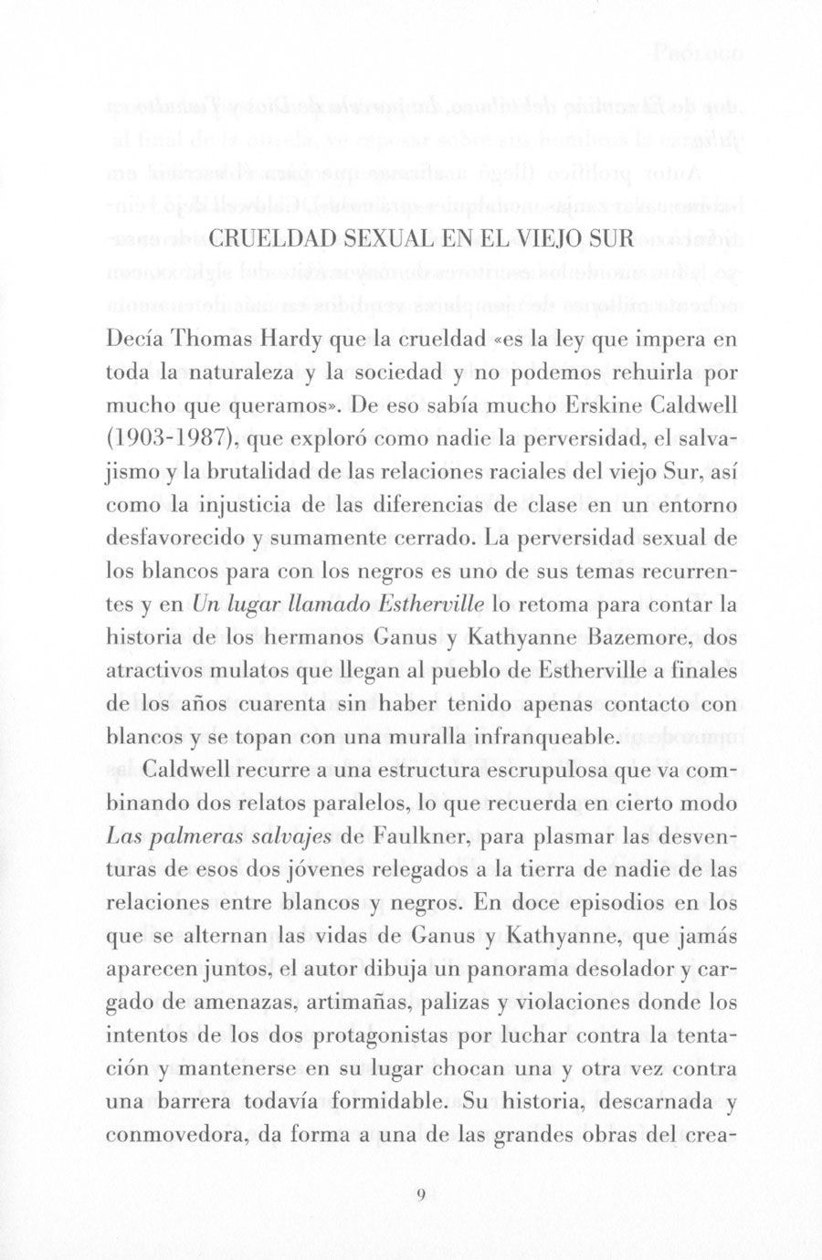 Carlos Mayor | Crueldad sexual en el viejo Sur