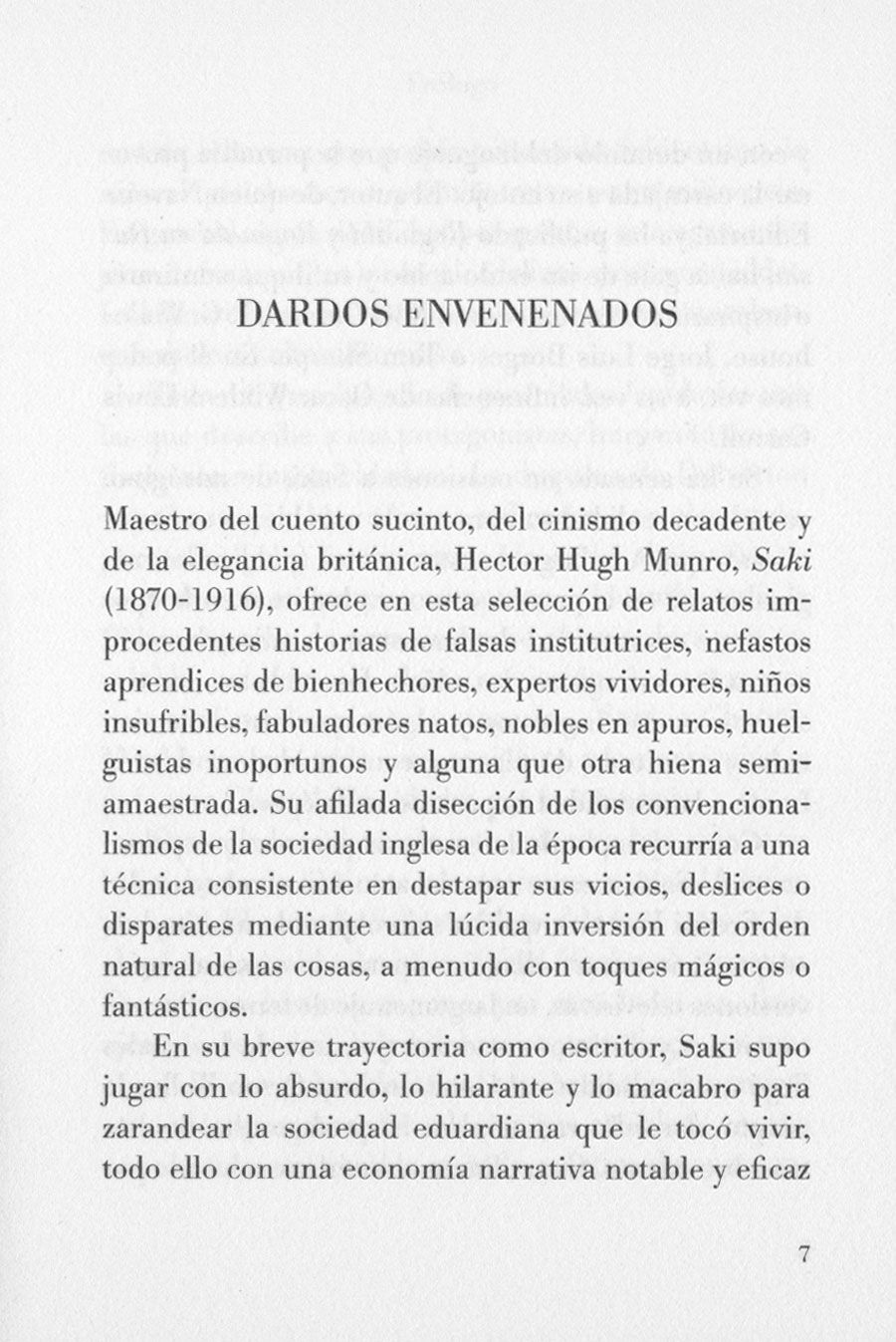Carlos Mayor | Dardos envenenados