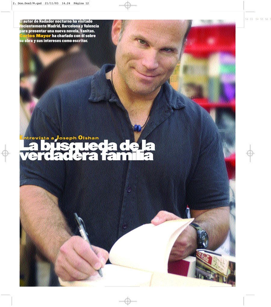 Carlos Mayor | Entrevista a Joseph Olshan