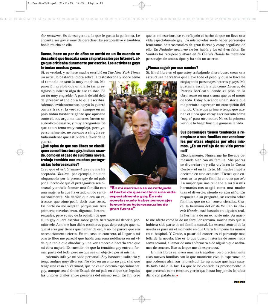 Carlos Mayor | Entrevista a Joseph Olshan
