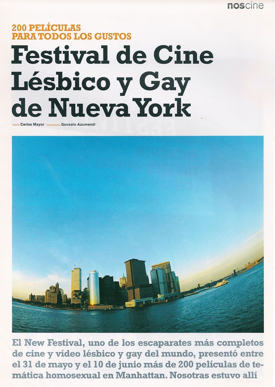 Carlos Mayor | Festival de Cine Lésbico y Gay de Nueva York