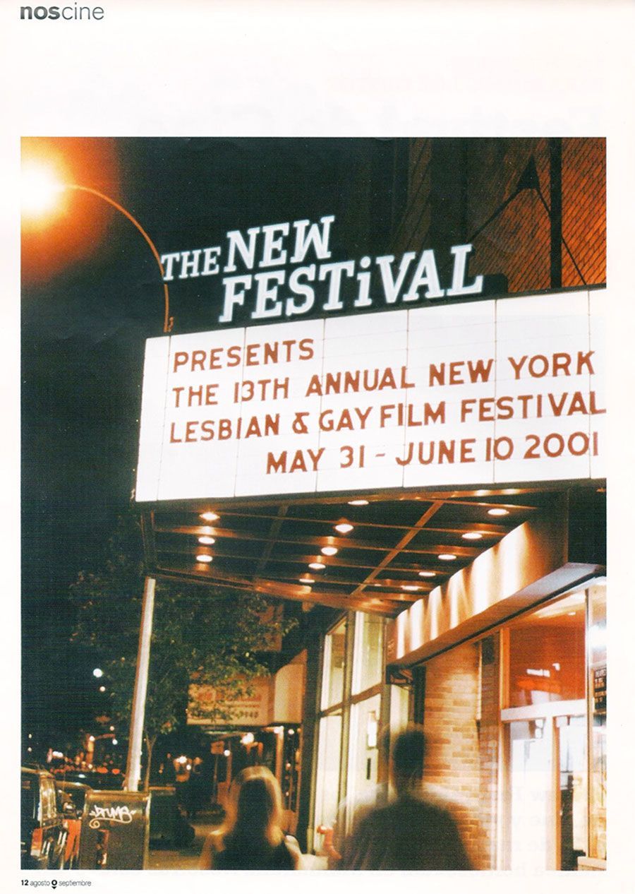 Carlos Mayor | Festival de Cine Lésbico y Gay de Nueva York
