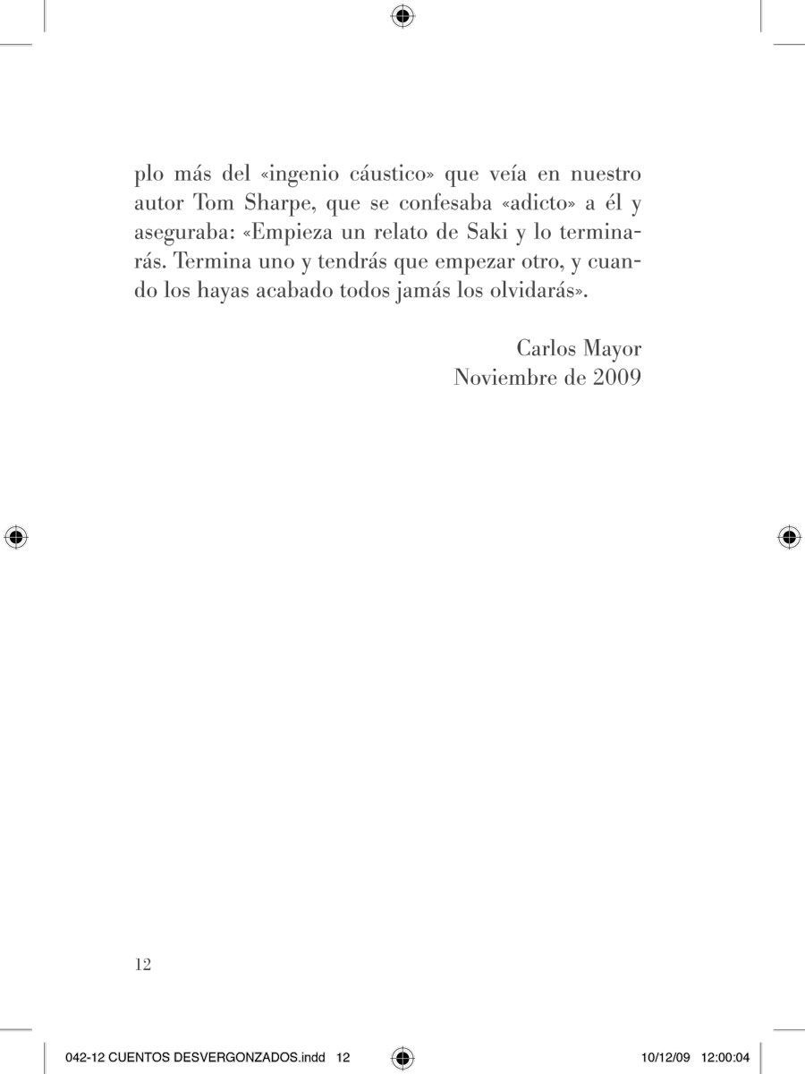 Carlos Mayor | La fabulación espontánea era su especialidad